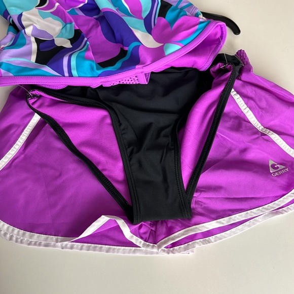 Gerry Youth Girls 10/12 3 Piece Swim Set UPF 30+ NWT - Picture 4 of 6
